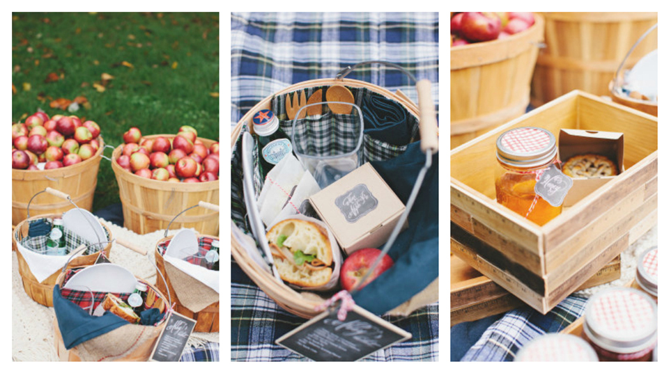 Mariage: pomme picnic party
