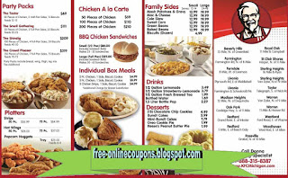 Free Printable Kfc Coupons