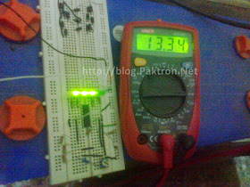 battery level indicator 2 on circuit board