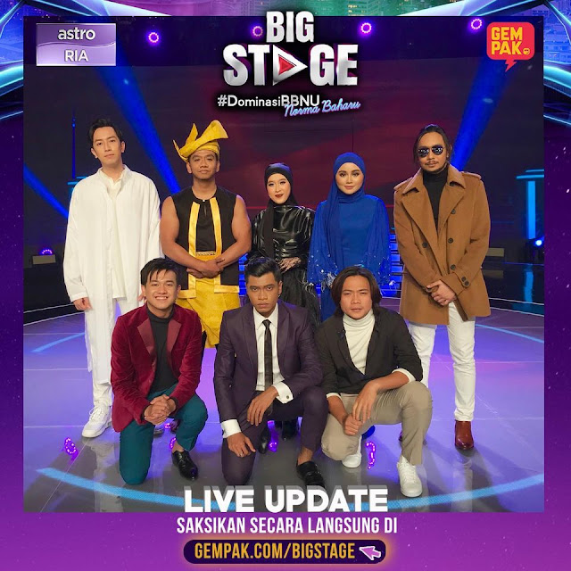 Markah Dan Kedudukan Peserta Big Stage 2020 Minggu 4