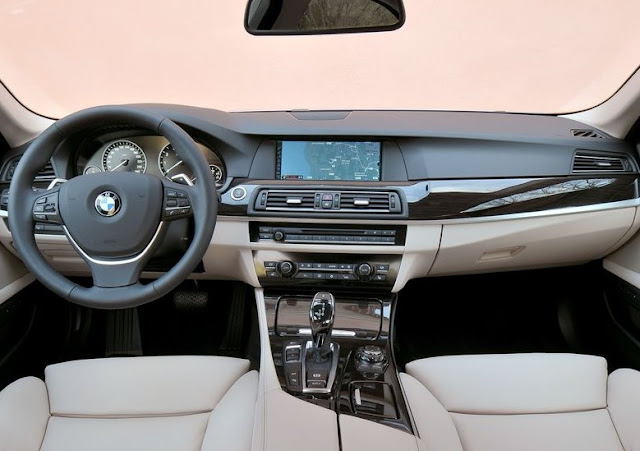 BMW 5 ActiveHybrid 2013 inside