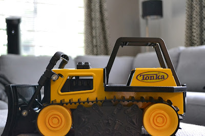 tonka truck, toddler activities inside