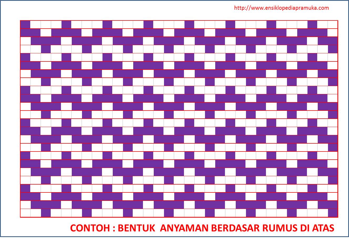 Berlatih Membuat Anyaman dari Kertas  Prakarya 