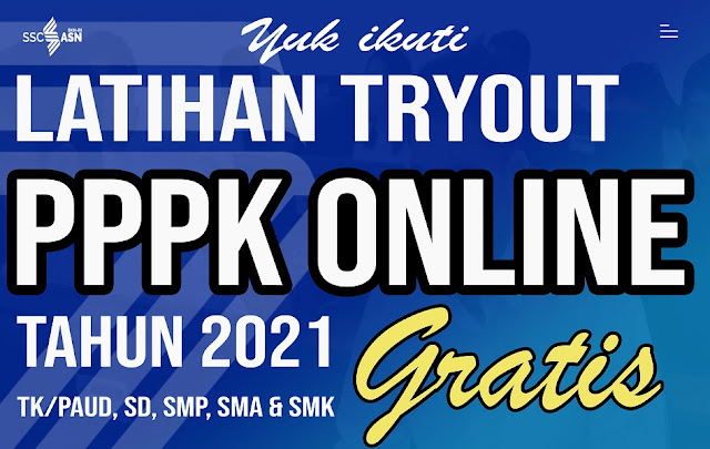 Latihan Try Out PPPK Online dan Jawabannya 2021