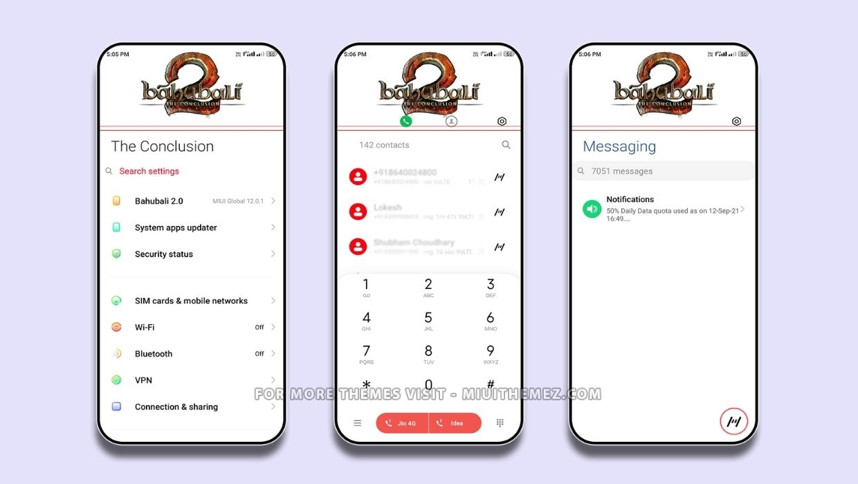 Bahubali 2.0 MIUI Theme