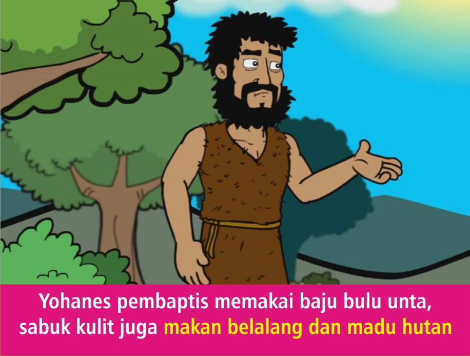 Komik Alkitab Anak: Tuhan Yesus Dibaptis