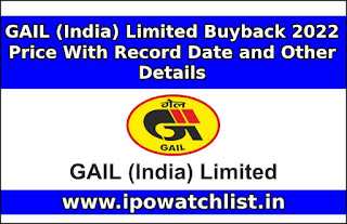 GAIL (India) Limited Buyback