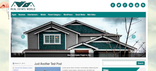 RealEstateWorld Wordpress Theme