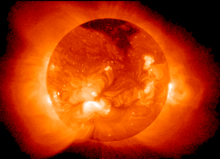 El Sol creando energia de fusion