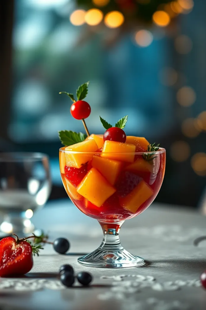  Special Christmas Fruit Cocktail