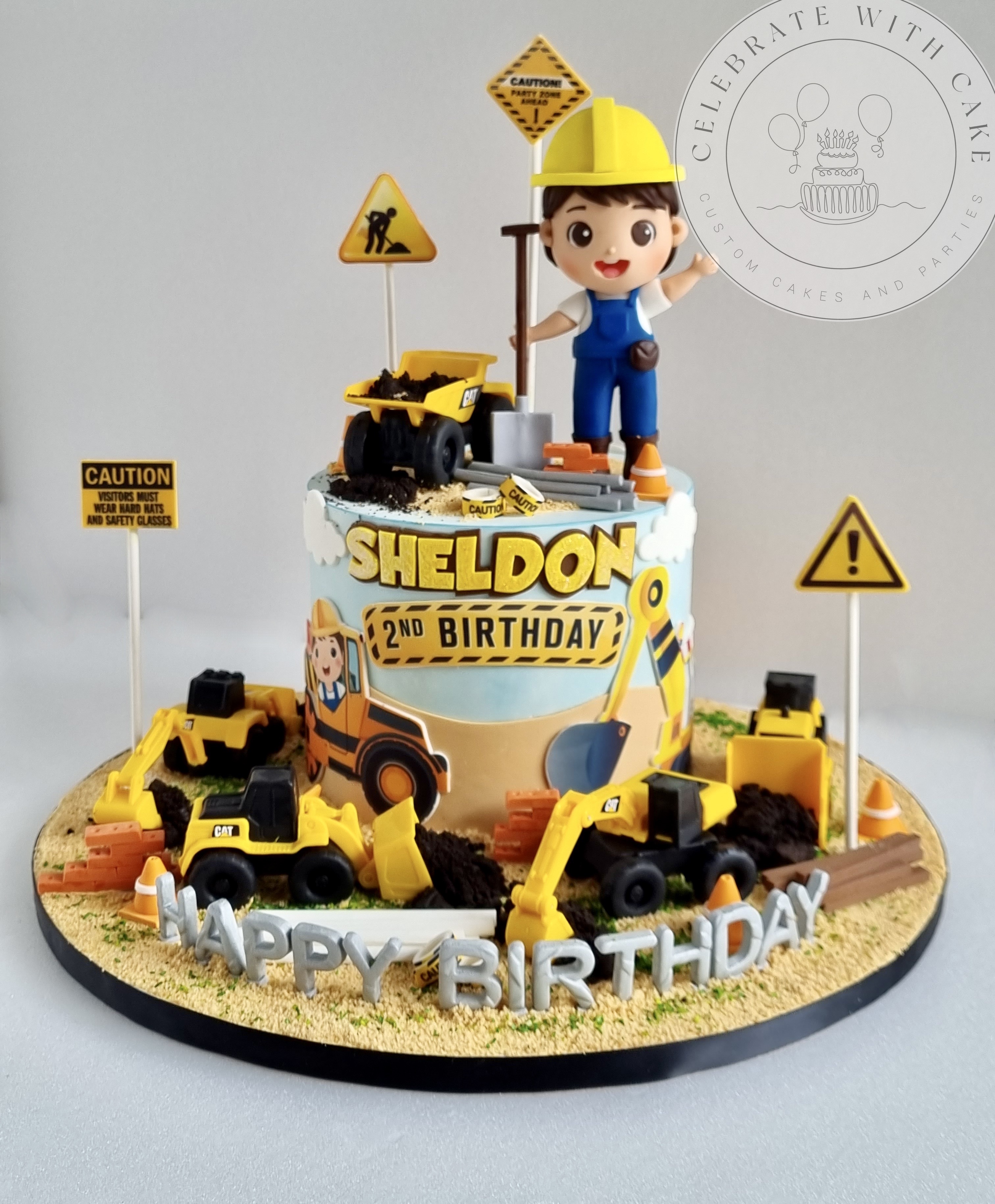 Celebrate with Cake!: Naruto themed single tier Cake