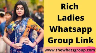 Rich Ladies Whatsapp Group Link