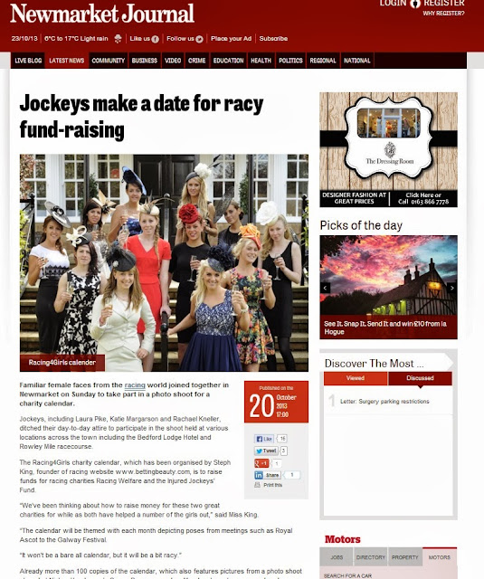 Newmarket Journal Racing For Girls