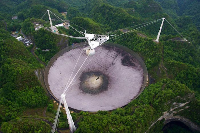 Telescópio em Porto Rico