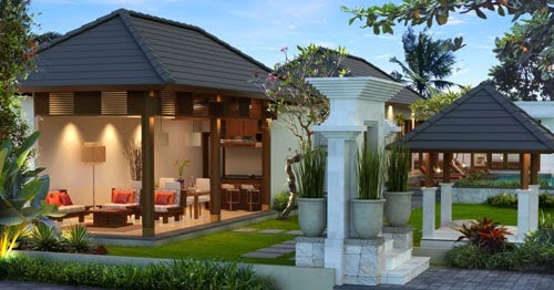 Contoh Rumah  Nuansa  Bali  Masa Kini Konsep Rumah  Nuansa  Bali 