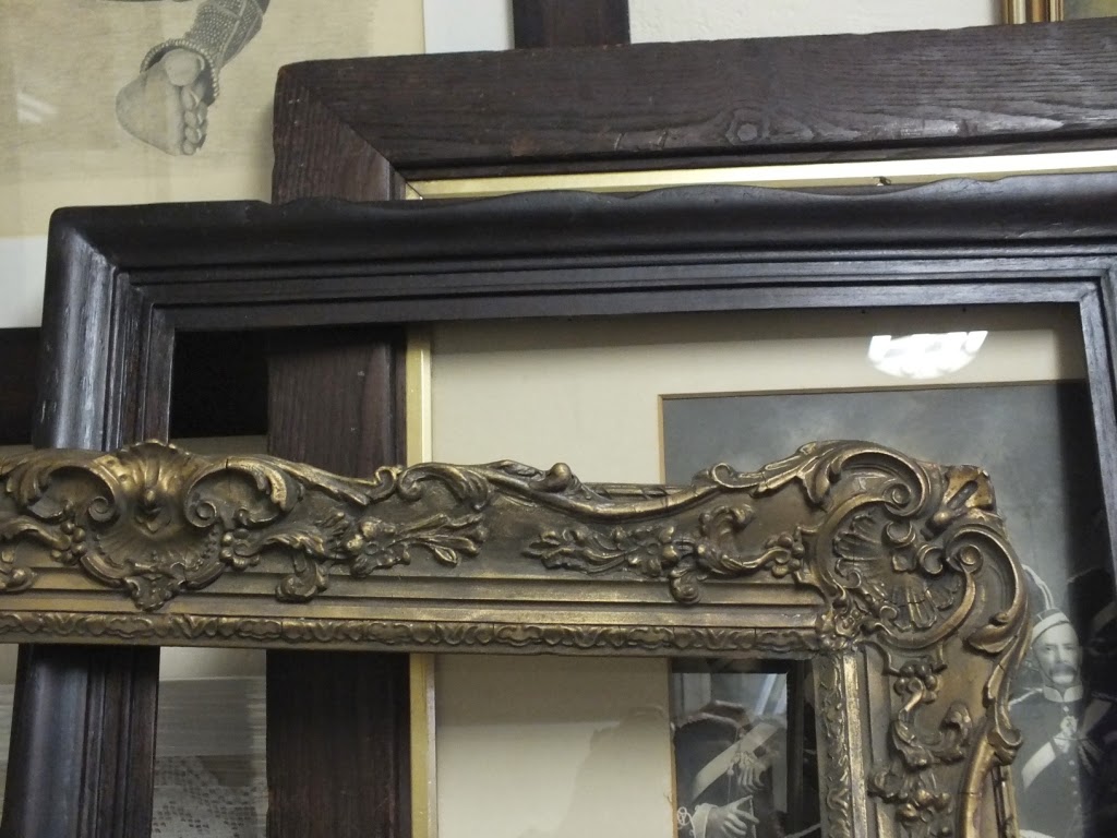 Funky Frames Art Gallery. Restoration of 10th century French Picture Frame