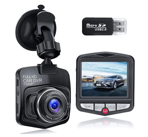 Zhrmghg Dash Camera for Cars Front with 3-Inch LCD Screen