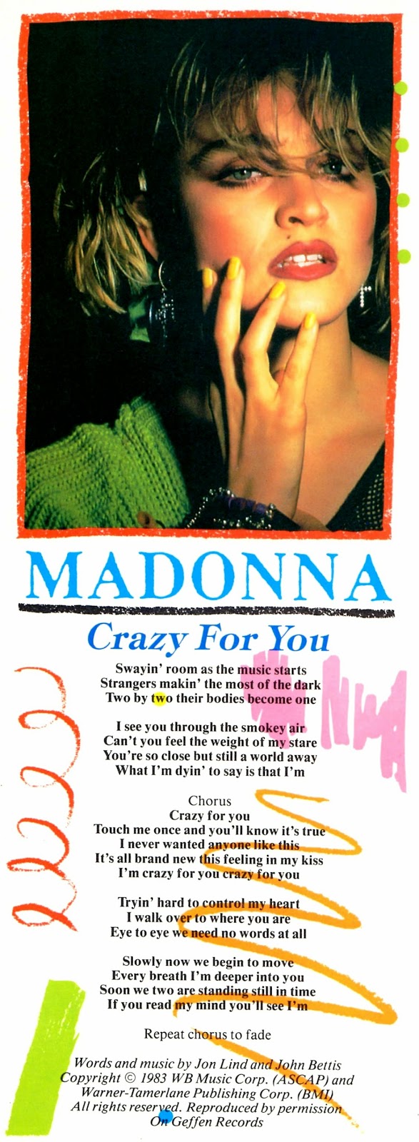 Lansure S Music Paraphernalia Madonna Press Kits Memorabilia