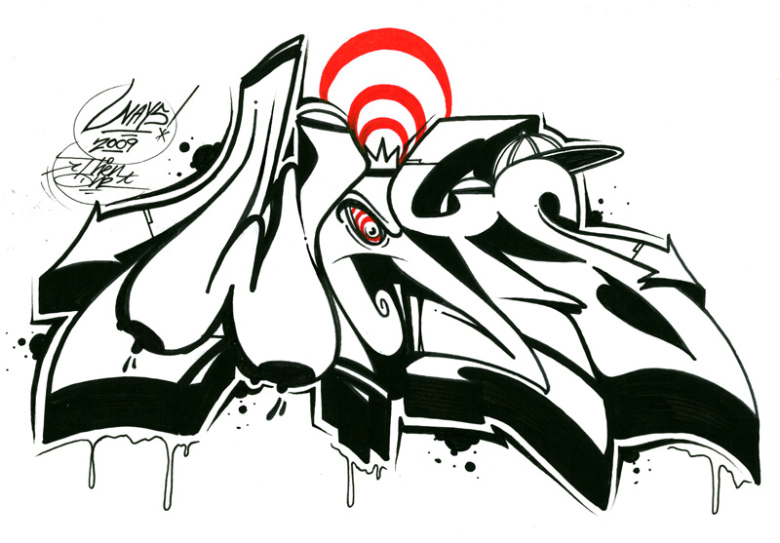  Gambar 43 Font Graffiti Free Download Tipografi Desain 