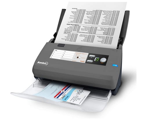 Ambir ImageScan Pro 830ix 30ppm High-Speed ADF Scanner