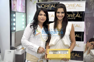 Sonam Kapoor unveils L'Oreal Golden Girl image