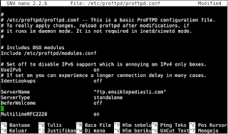 Cara Konfigurasi FTP Server Debian 8 "Jessie"