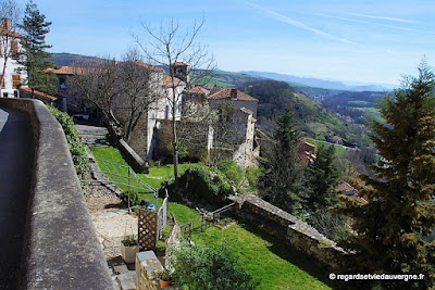 Village de Montaigut-le-Blanc, Puy-de-Dôme, Auvergne.