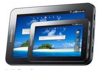 Samsung Galaxy Android Tab pics