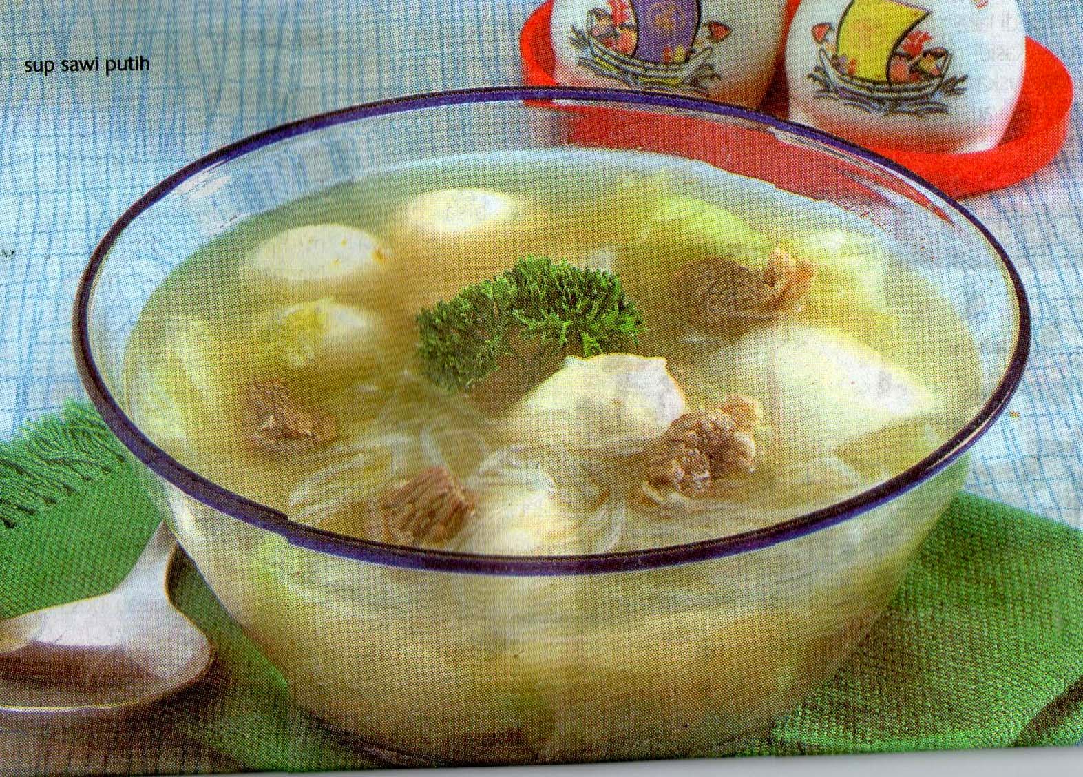 Resep Sup Sawi Putih Kreasi resep masakan indonesia