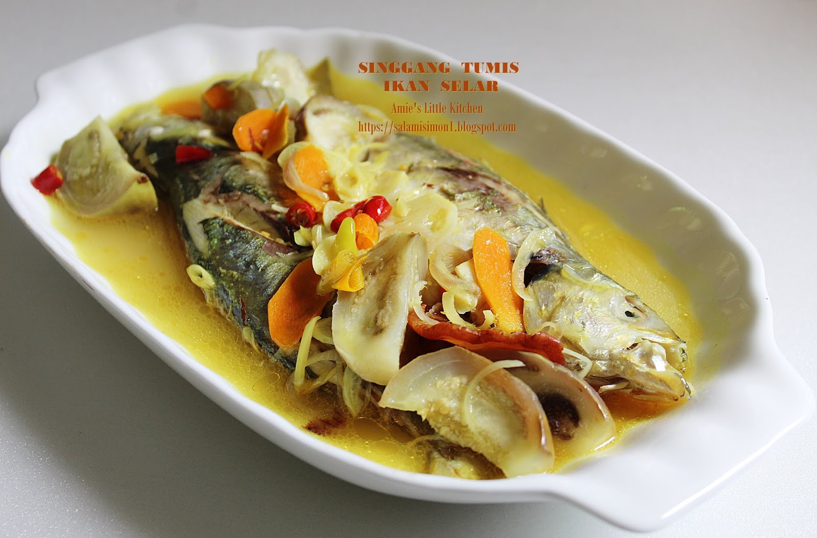 AMIE'S LITTLE KITCHEN: Pindang Tumis Ikan Selar @ Salai-Salai