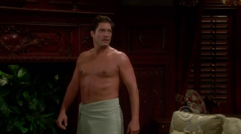 Sean Kanan Shirtless in the Young and the Restless 20120111