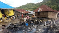 11 Rumah di Desa Ujung Deleng Dilahap Sijago Merah 