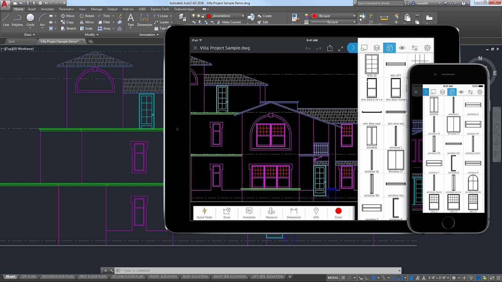 autocad manufactura