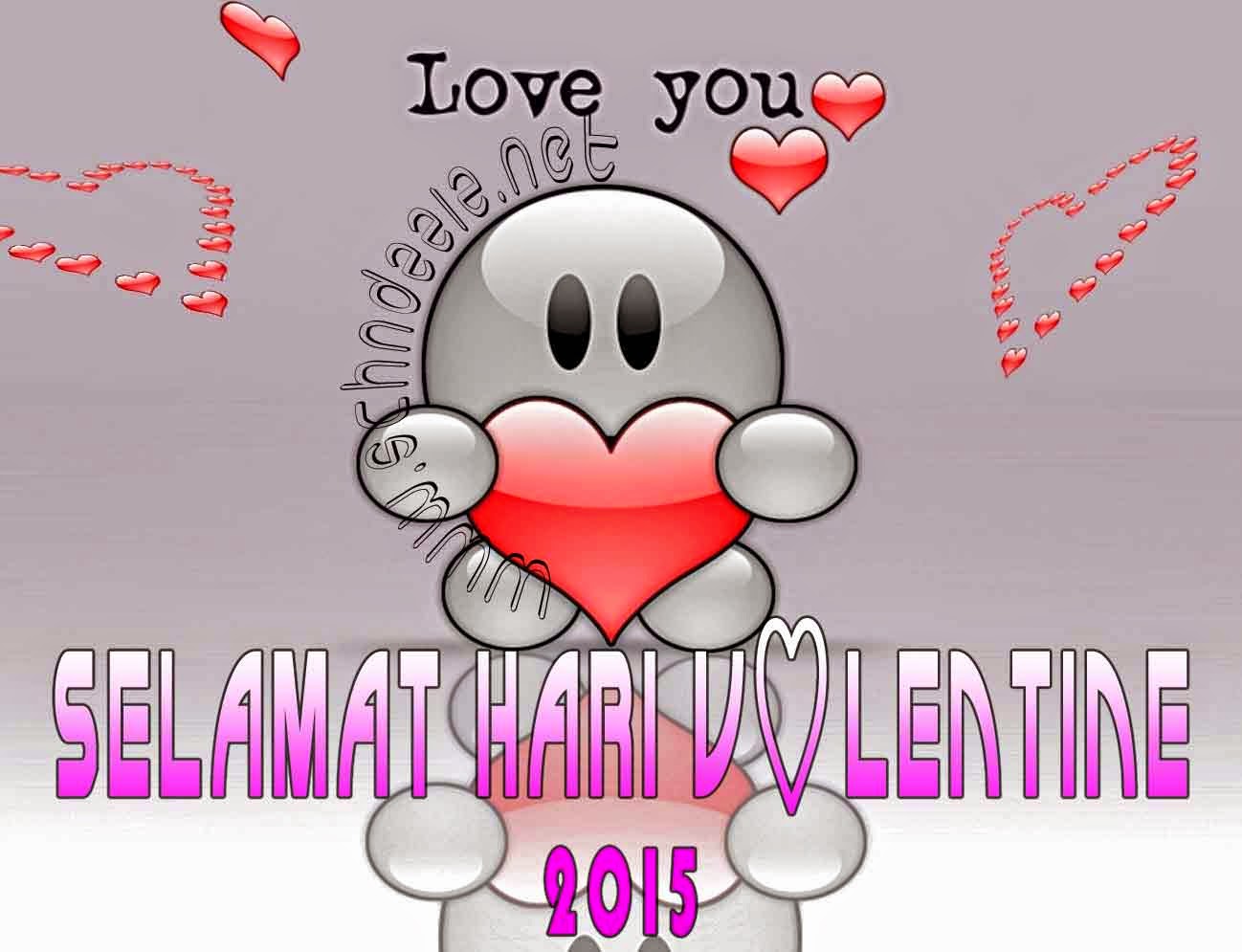 Gambar Kata Ucapan Romantis Animasi Valentine 2015