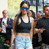 A Braless Rihanna Leads Today's Star Sightings