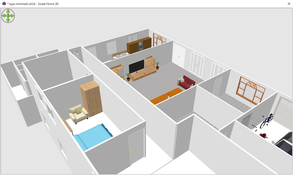 Sweet Home 3D Aplikasi Desain Rumah Yang Ringan Permenilmucom