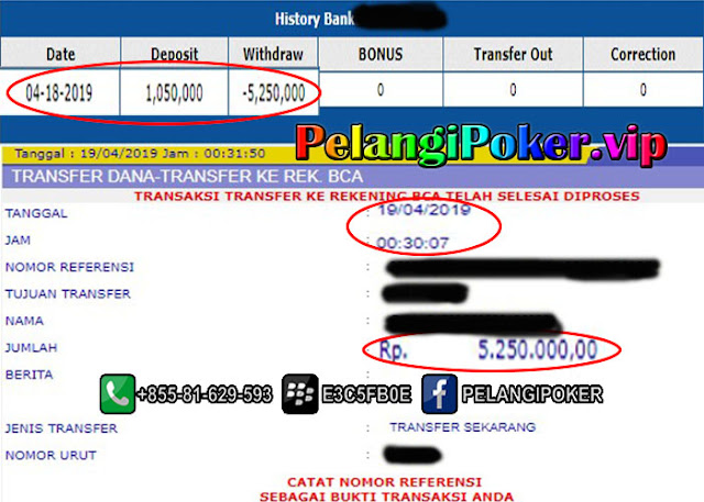 Bukti-Transaksi-Penarikan-Dana-Member-Pelangi-Poker