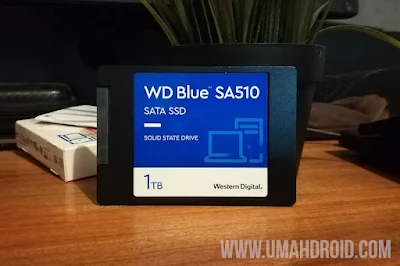 Desain Fisik WD Blue SATA III SSD