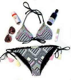 aztec print bikini from little white lies london