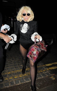 Lady Gaga Flashing Her ASSet in London