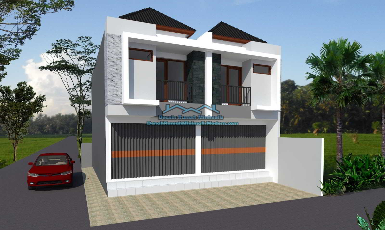 50 desain ruko  minimalis  1 2  dan 3 lantai  tampak  depan 