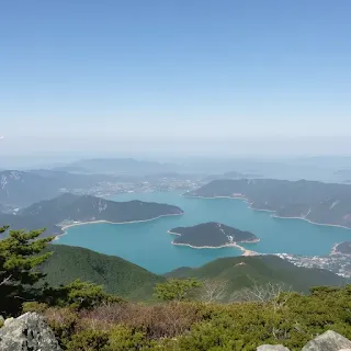 화악산에서 바라본 풍경