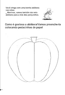 Atividade com colagem