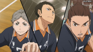 ハイキュー!! アニメ 第1期21話 澤村大地 菅原孝支 東峰旭  | HAIKYU!! Episode 21