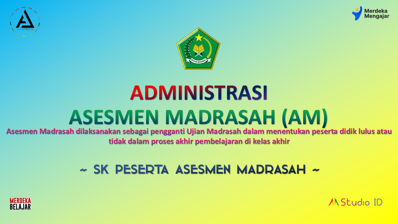 Format SK Penetapan Peserta Asesmen Madrasah 2023