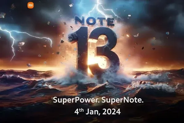 Tagline 'SuperPower. SuperNote' untuk Perilisan Redmi Note 13 Series