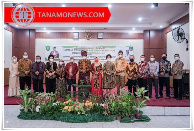  Ramah Tamah Ketua Pengadilan Tinggi Medan Dengan Bupati Asahan, Forkopimda dan OPD 