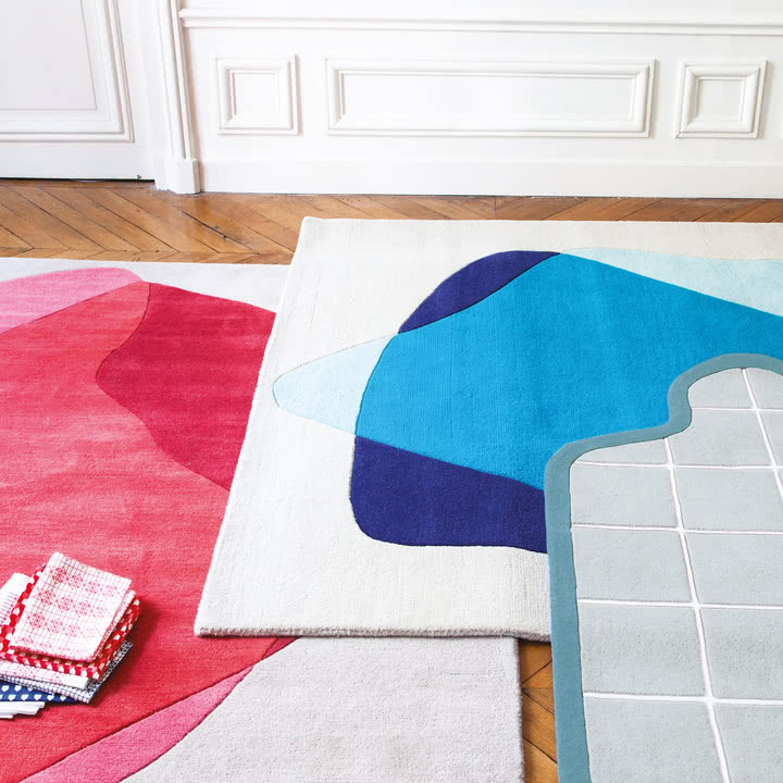 Kolorowe dywany z ciekawym wzorem