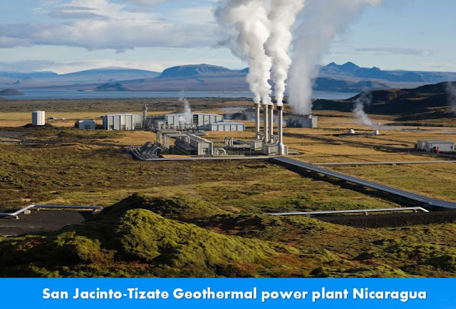 San Jacinto-Tizate Geothermal power plant Nicaragua