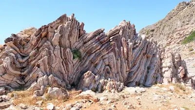 Folded Rocks